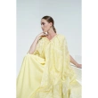 Embroidered Dress - Yellow