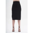 CLINCING WAIST MIDI SKIRT