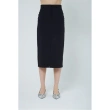 Midi Pencil Skirt with Slit