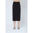 Midi Pencil Skirt with Slit