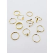 Bijouterie Set Ring- Gold color
