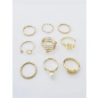 Bijouterie Set Ring- Gold color