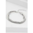 High-Quality Stainless Steel Combination Bracelet-Silver Color