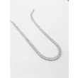 High-quality Stainless Steel l Waterway Necklace - Silver color