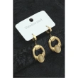 High-quality 316L Stainless Steel  Earring - Gold color Color