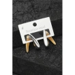High-quality 316L Stainless Steel  Earring -Silver and Gold color Color