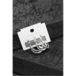 VIP Earring, Silver Color