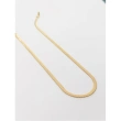 High-quality Stainless Steel Italian Necklace Gold color 45cm