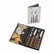 Valais Cheese Tasting Cutlery Set Dark Handle Cs-10A