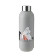 Keep Cool Drinking Bottle - Light Grey - Moomin - 0.75L