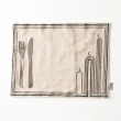 Placemat Set with an Islamic Architecture Design