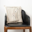 Cushion Cover with an Elegant Geometric Design