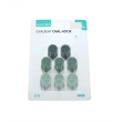 Gradient Oval Hook 8Pcs - Green