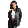 Women&rsquo;s Coated Comfort Jacket - Black