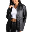 Women&rsquo;s Coated Comfort Jacket - Black