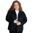 Women&rsquo;s Plus Size Denim Jacket 100% Cotton - Black