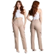 Women&rsquo;s Twill Straight Leg Pants Jeans - Sand