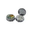 Mini Compact Mirror Silver