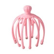 Double Rolling Bead Head Massager Pink