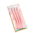 Folding Eyebrow Trimmer 4pcs Set Pink