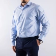 Men's Regular Fit Casual Classic Cotton Shirt - Light Blue