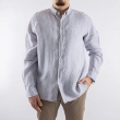 Men's Linen Shirt - Grey
