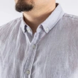 Men's Linen Shirt - Grey
