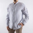 Men's Linen Shirt - Grey
