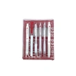 6pcs Red Ballpoint Pens
