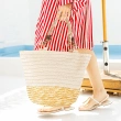 Bahia Breeze Straw Tote - Ivory Dune
