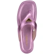 Women's Flats Metallic pink