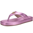 Women's Flats Metallic pink