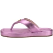 Women's Flats Metallic pink