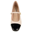 Women's Block Heel Shoe Ivory