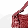 Rivah Braided Bag - Burgundy