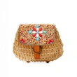 حقيبة من أمالفي بيدزالمصنوعة من القش -  رمال ذهبية