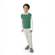 Boys' V-Neck Knit Vest - Green