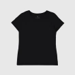 Girls' Basic Cotton T-Shirt &ndash; Crew Neck - Black