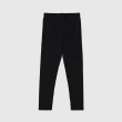 Girls' Basic Cotton Leggings &ndash; Elastic Waistband - Black