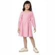 Girls' Long Sleeve Stretch Knit Dress - Baby Pink