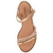 Women's Sandal Flat  Rose Gold