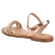 Women's Sandal Flat  Rose Gold
