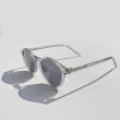 نظارة شمسية- جيمي للجنسين - رمادي كريساتل وعدسات سموكي