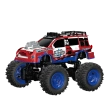 سيارة تحكم عن بُعد رباعية الدفع بمقياس 1:14 بتصميم ملتوي 2.4G (شاملة البطارية) &ndash;أحمر، لعمر 8 سنوات فما فوق
