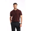 Men's Polo-Shirt - Dark Bordeaux