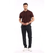 Men's Polo-Shirt - Dark Bordeaux