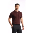 Men's Polo-Shirt - Dark Bordeaux