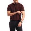 Men's Polo-Shirt - Dark Bordeaux