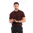 Men's Polo-Shirt - Dark Bordeaux