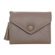 محفظة بولي النسائية - بيج رمادي